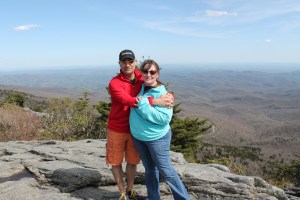 On top of Grandfather